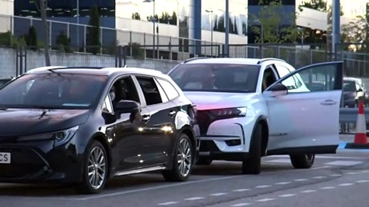 Marta López y Efren Reyero, juntos y felices por Madrid