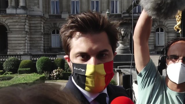 Georges-Louis Bouchez reçu par le Roi