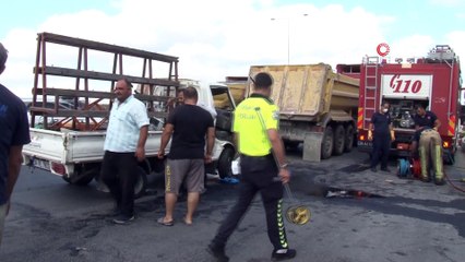 - Arnavutköy’de kamyonet, hafriyat kamyonuna çarptı: 1 ağır yaralı