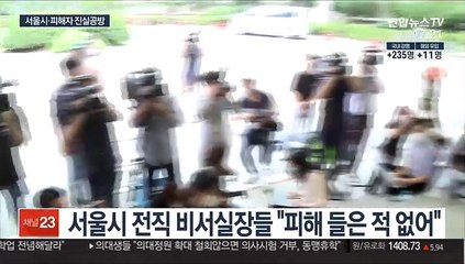 성추행 방조 진실공방…수사 장기화