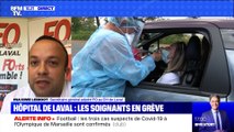 Hôpital de Laval: les soignants en grève - 18/08