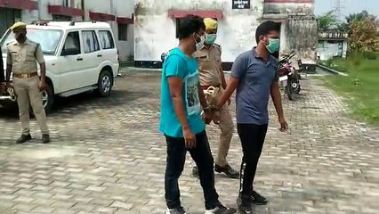 मऊ में पांच हजार इनामी शार्प शूटर मुठभेड़ में हुआ गिरफ्तार