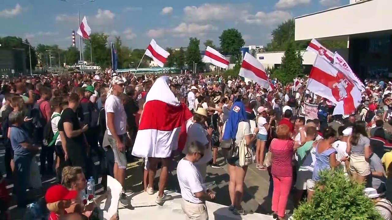 In Belarus hält die Wut an