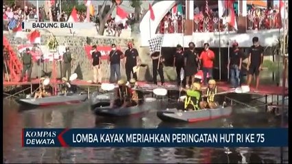 Unik, Lomba 17 Agustus , Lomba Kayak DI Sungai
