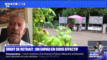 Ehpad : 9 décès, pourquoi un droit de retrait ? - 18/08