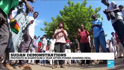 Sudanese voice discontent a year after power-sharing deal