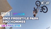 Top 8 BMX Freestyle Park Pro Hommes | E-FISE Montpellier by Honor