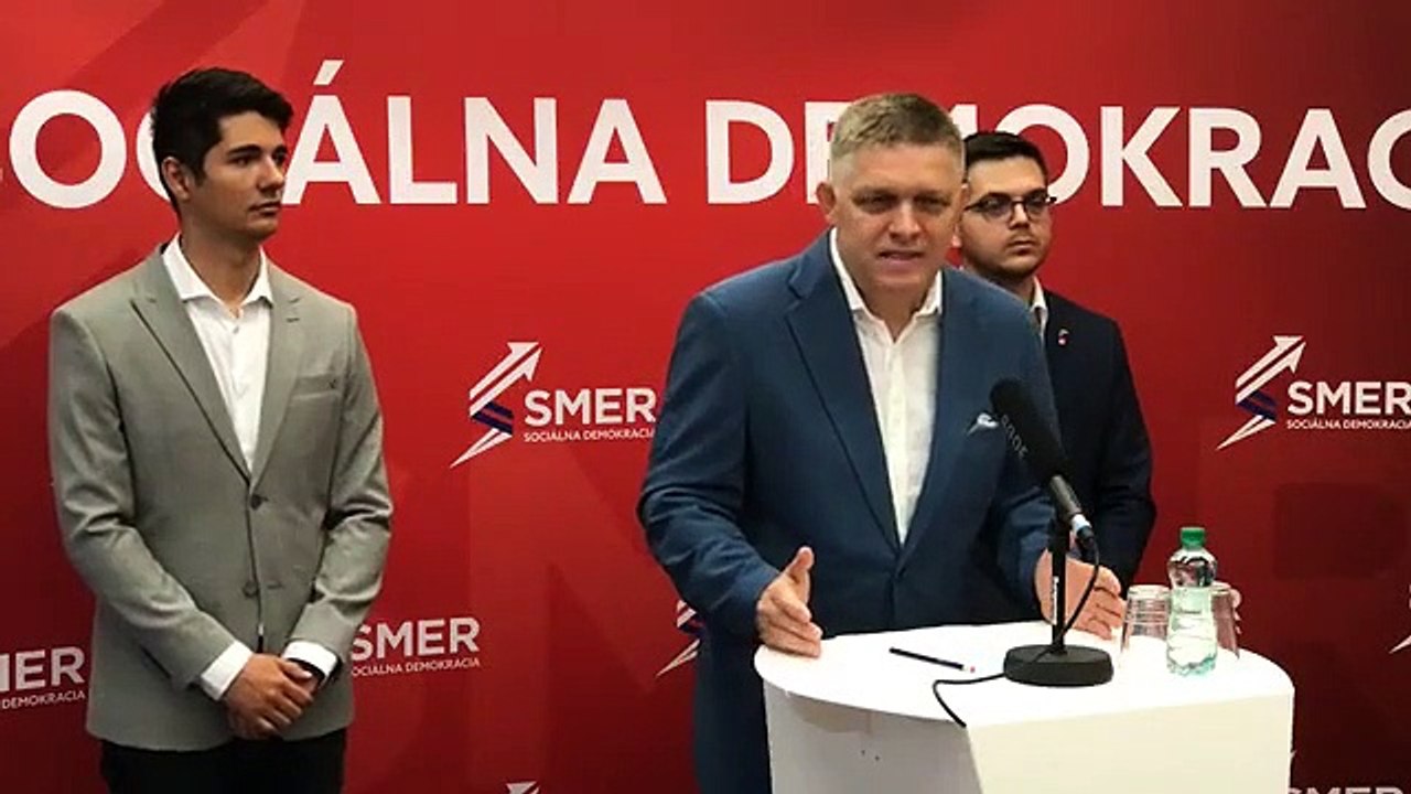 ZÁZNAM: TK predsedu strany Smer-SD Roberta Fica