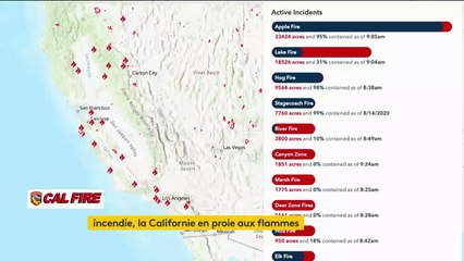 Etats-Unis : la Californie ravagée par des incendies