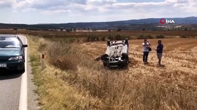 Bu araçtan burnu bile kanamadan çıktı