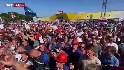 Belarus'ta gerginlik sürüyor