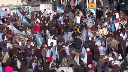 Multitudinaria manifestación en Argentina contra el Gobierno de Alberto Fernández