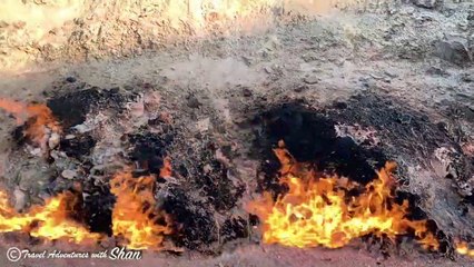Burning Mountain - Yanar Dag - Absheron Azerbaijan
