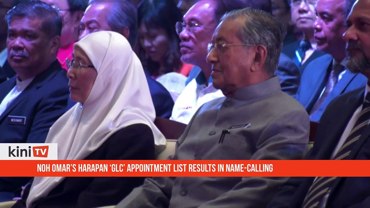 Noh Omars Harapan GLC appointment list results in name-calling