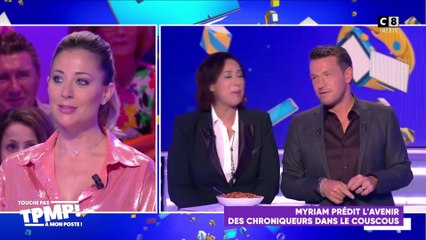 Une voyante prédit l'avenir des chroniqueurs de TPMP dans du couscous