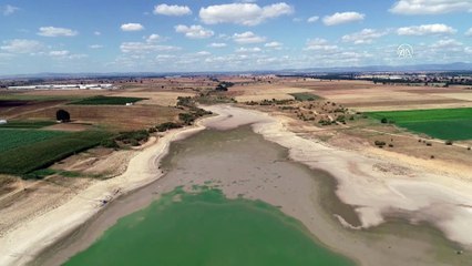 Deveçatağı Göleti'nin suyu bilinçsiz sulama nedeniyle azaldı - KIRKLARELİ
