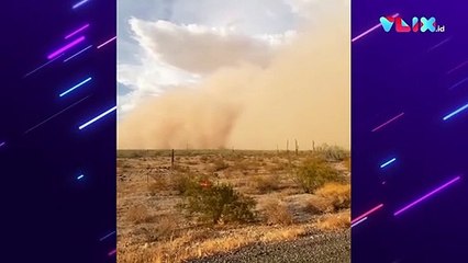 Video Amatir Badai Pasir Menakutkan Lumat Kota Phoenix!
