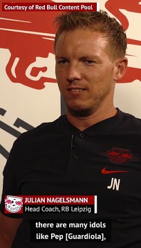 Nagelsmann reveals his managerial idols ahead of PSG clash