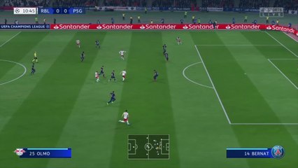 RB Leipzig sur FIFA 20 : résumé et buts (1/2 finale de la Ligue des Champions)