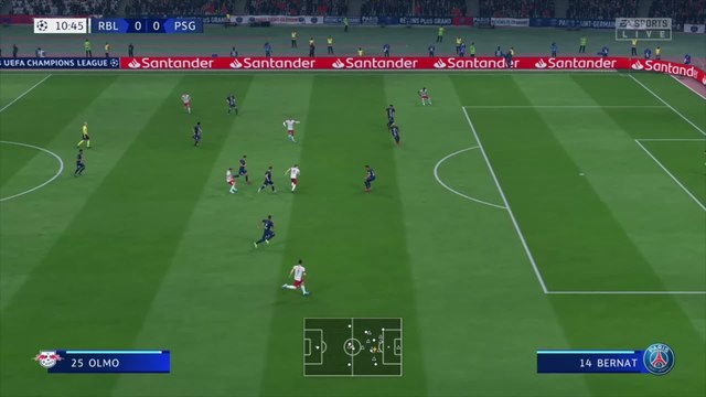 RB Leipzig sur FIFA 20 : résumé et buts (1/2 finale de la Ligue des Champions)