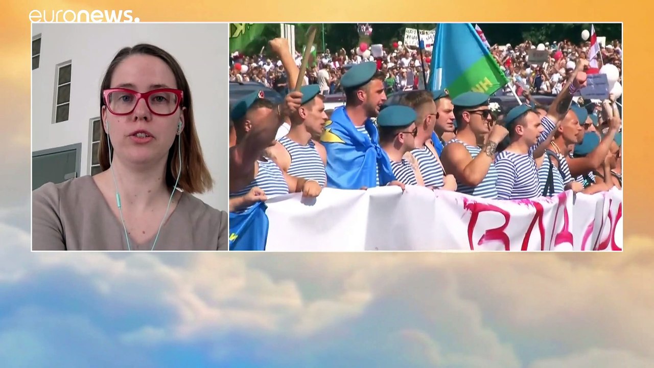 Belarus protests: Lukashenko calls for Russian support as international pressure mounts