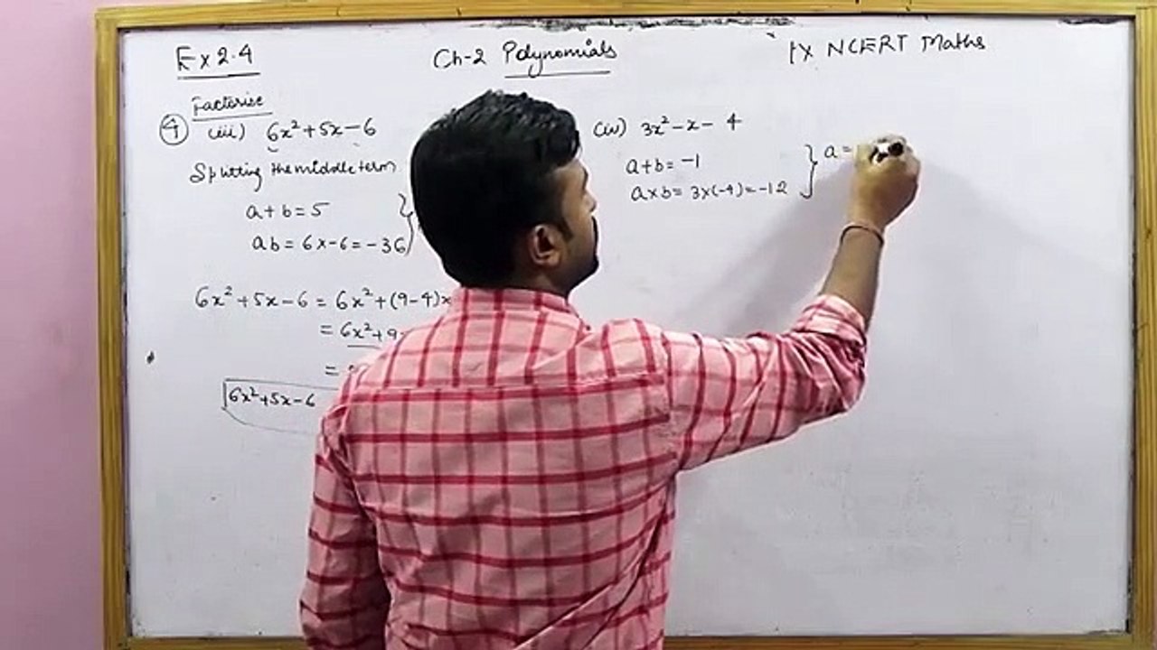 NCERT 9 Math's Ex 2.4 Ch 2 Polynomials hints & solutions (Part 2) (online-video-cutter.com)