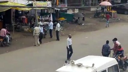 मक्सी में चालानी कार्यवाही