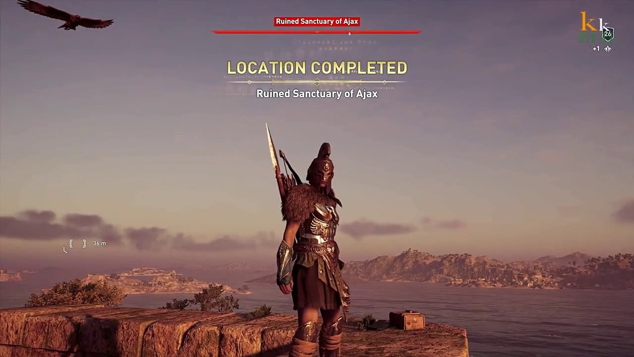 Assassins Creed Odyssey gameplay part ruined sa...