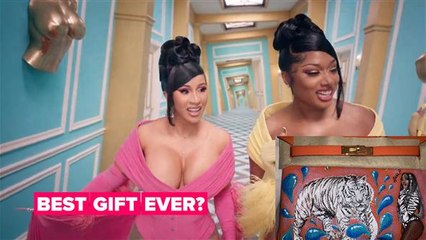 Cardi B gifts Megan Thee Stallion personalised WAP Birkin