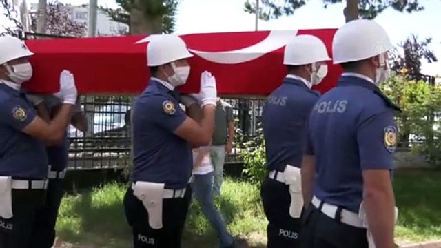 Kansere yenik düşen polis memuru için tören düzenlendi - SAMSUN