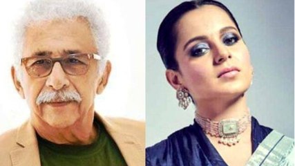 Watch: Kangana Ranaut replies to Naseeruddin Shah's 'half-educated starlet' comment