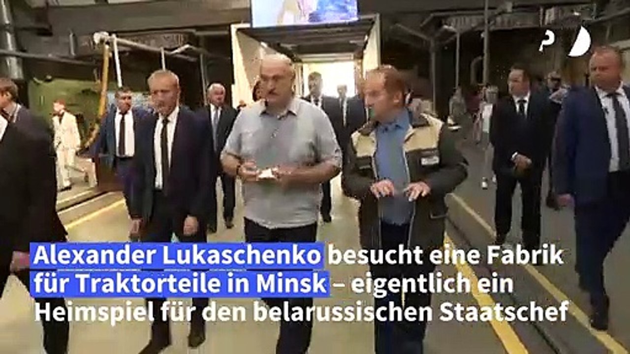 Lukaschenko reagiert dünnhäutig auf streikende Arbeiter