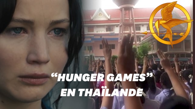 Le salut de Hunger Games , un signe politique pour ces lycéens thaïlandais