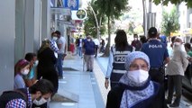 Tokat'ta polis maske ve sosyal mesafe denetimi yaptı