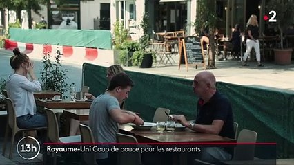 Royaume-Uni : le gouvernement paie la moitié de votre note au restaurant