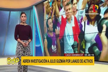 Guzmán sobre investigación por Odebrecht: Es inaceptable que quieran investigarme en plena campaña electoral