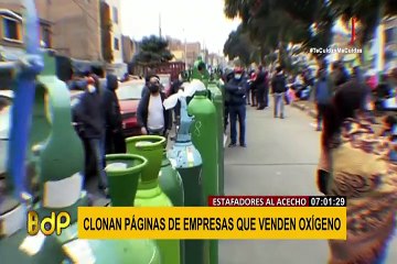 Policía tras pasos de estafadores que ofrecen oxígeno por Internet