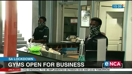 Gyms open for business