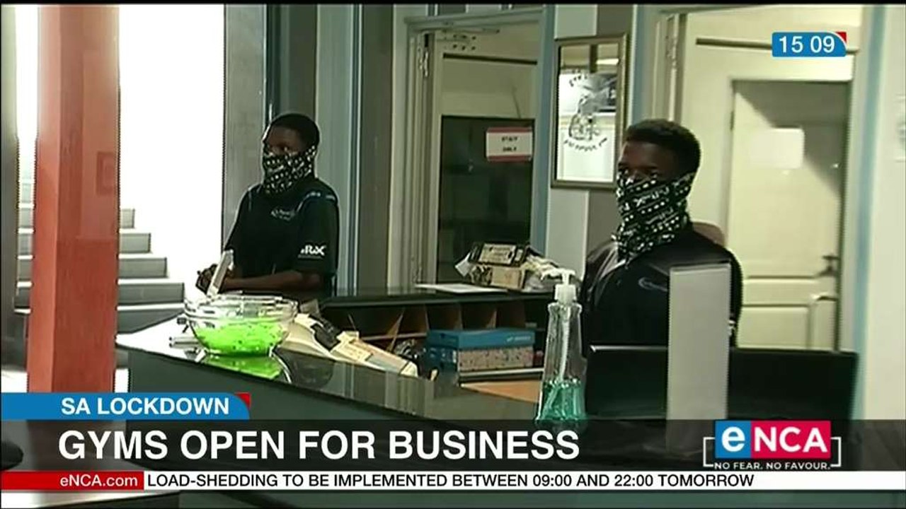 Gyms open for business