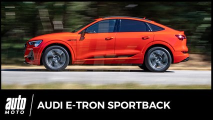 Essai Audi E-Tron Sportback : sur les terres du X