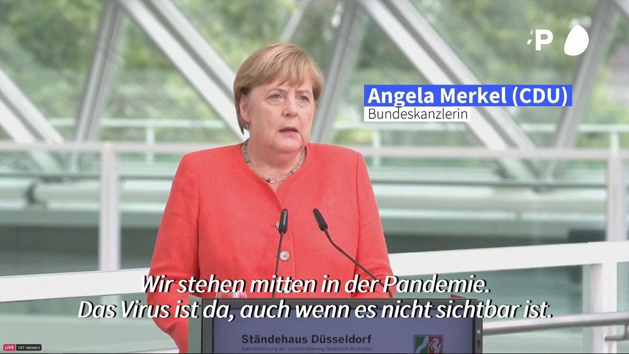 Merkel: Keine weiteren Corona-Lockerungen in Sicht