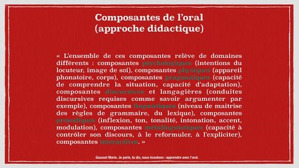 Préparation et évaluation du grand oral - Vidéo 4/5