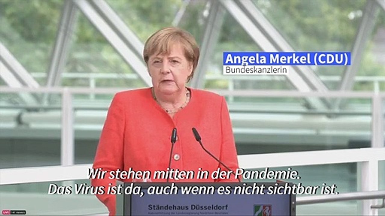 Merkel: Keine weiteren Corona-Lockerungen in Sicht