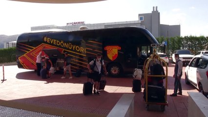 Süper Lig ekiplerinden Göztepe, Afyonkarahisar'da kampa girdi