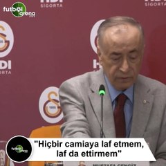 Mustafa Cengiz: "Hiçbir camiaya laf etmem, laf da ettirmem"