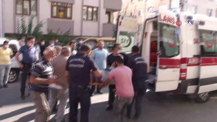 Çalışma yapan çatı ustası 4. kattan havalandırma boşluğuna düştü