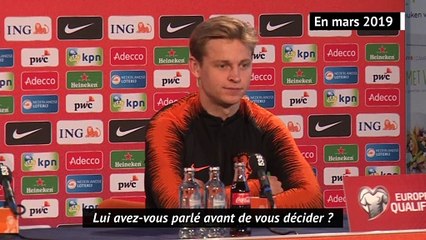 Barcelona - Quand De Jong demandait conseil à Koeman pour signer à Barcelone...