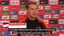 Flashback - Koeman influence helped De Jong choose Barcelona