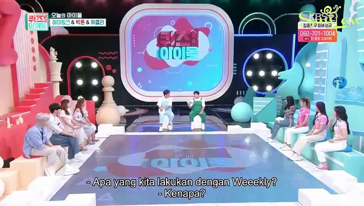 [INDO SUB] Idol on the Quiz EP.05 APink, Victon, Weeekly