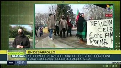 Se cumple plazo de machi mapuche para iniciar huelga de hambre seca